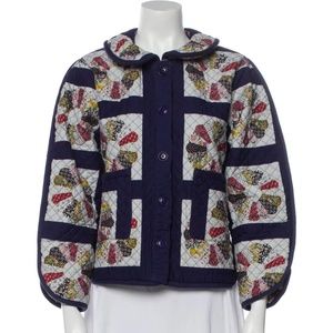 Sea New York Quilted Jacket NWT Pippin Patchwork Navy Size L